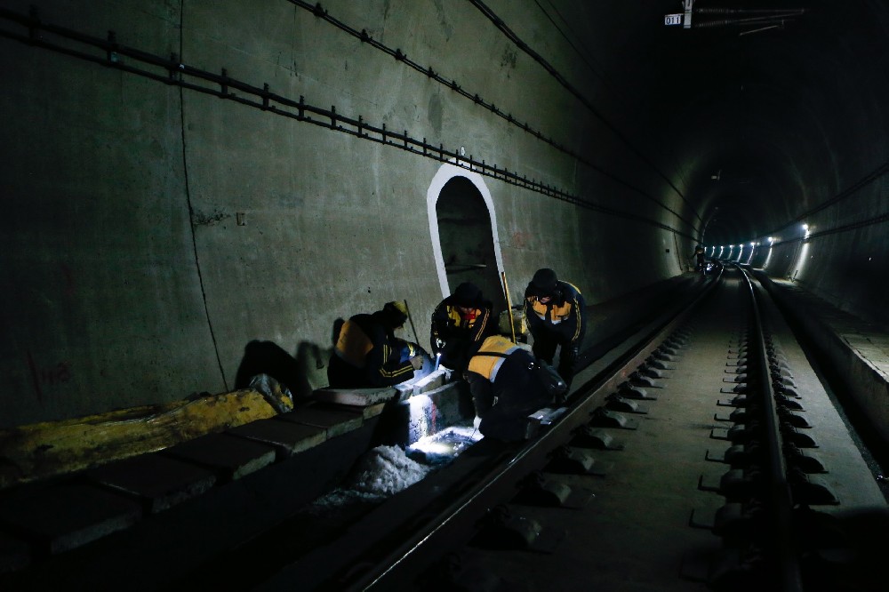 金山屯铁路运营隧道病害现状